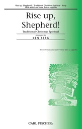 Rise Up, Shepherd! SATB choral sheet music cover